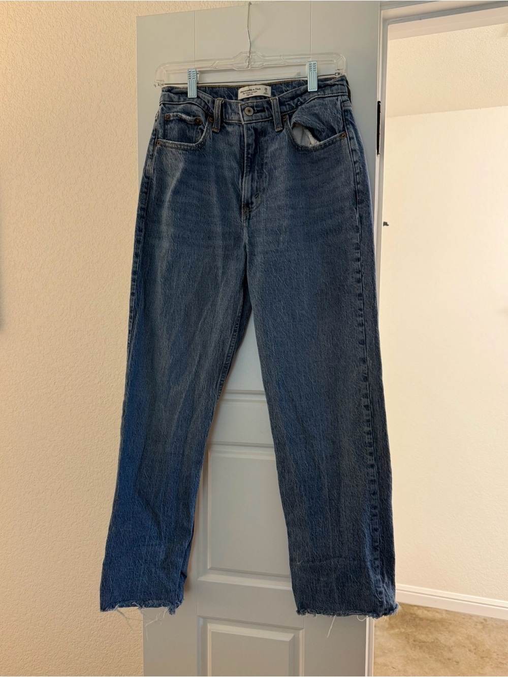 Abercrombie Vintage High Rise Jeans - Classic Denim